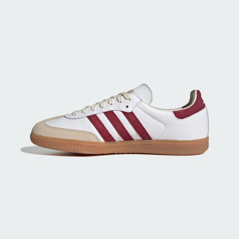 Adidas nmd white burgundy top